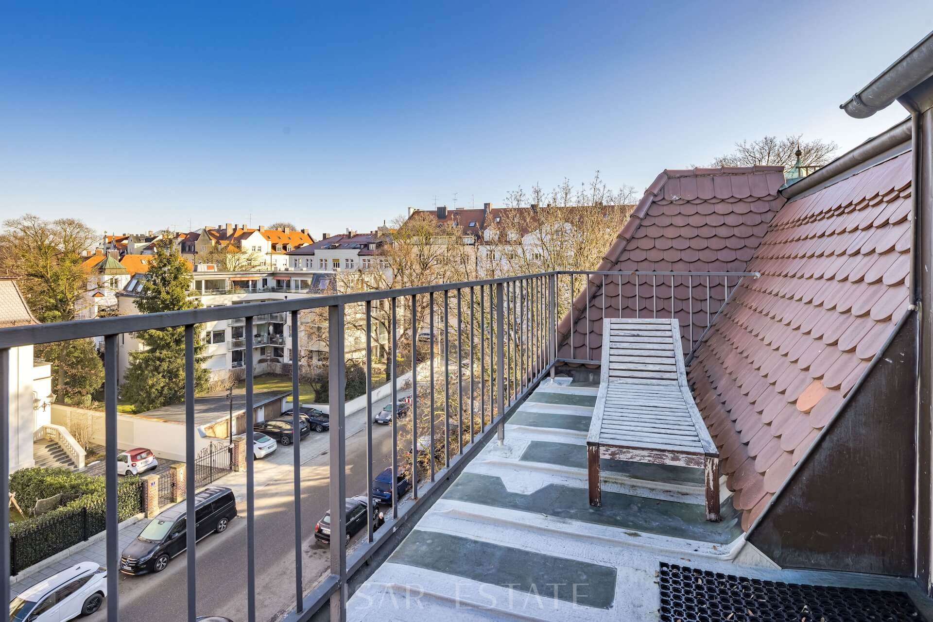 Dachgeschoss Balkon